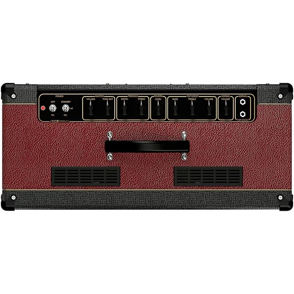 Vox AC15 Limited-Edition Two-Tone 15W 1x12 Tube Guitar Combo Amp Black and Red