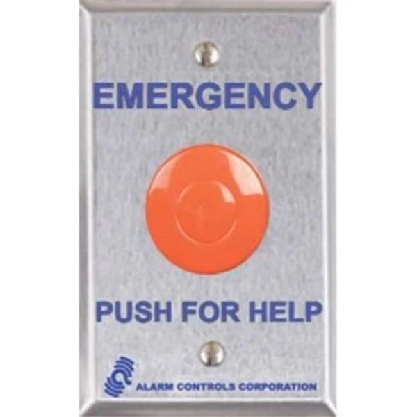 Alarm Controls PBL-1 Push Button - Red