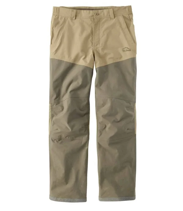 Men's Tek Upland Waterproof Briar Pants Brown 44x29, L.L.Bean