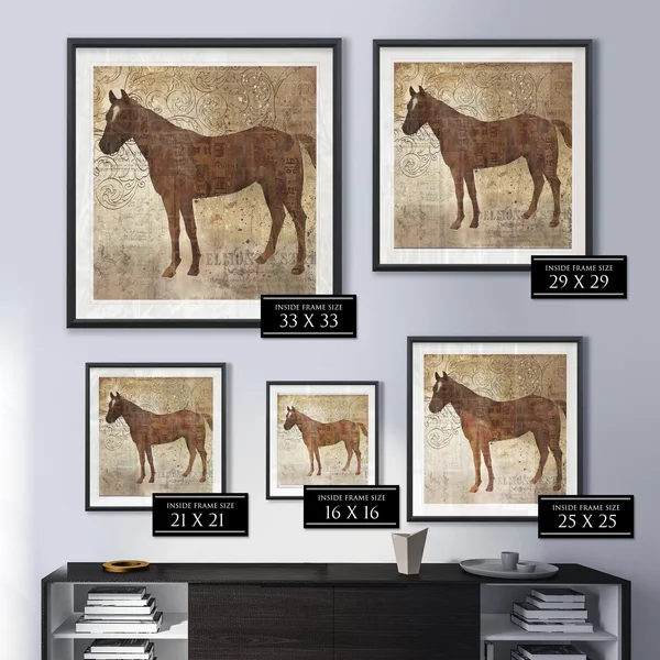 Signs of Paris I -Framed Giclee Print - 32x32