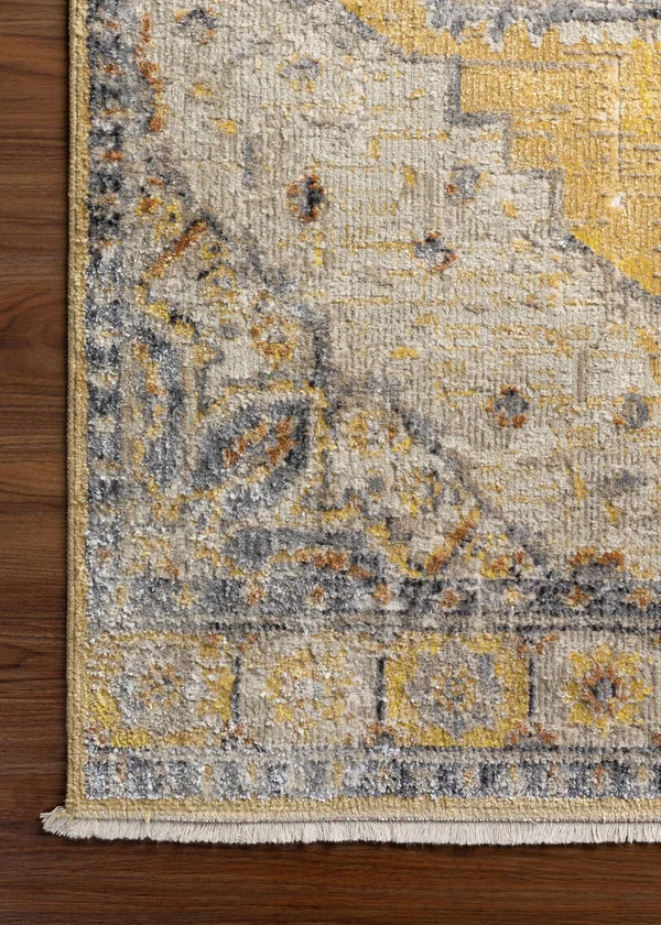 Dalyn Baku BU1 Lemon Area Rug 2&3x22x7&8x22 Runner