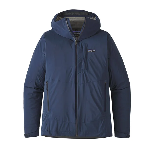 Patagonia Men's Stretch Rainshadow Jacket - Rain & Waterproof Jackets - Blue - 84801 - XXL