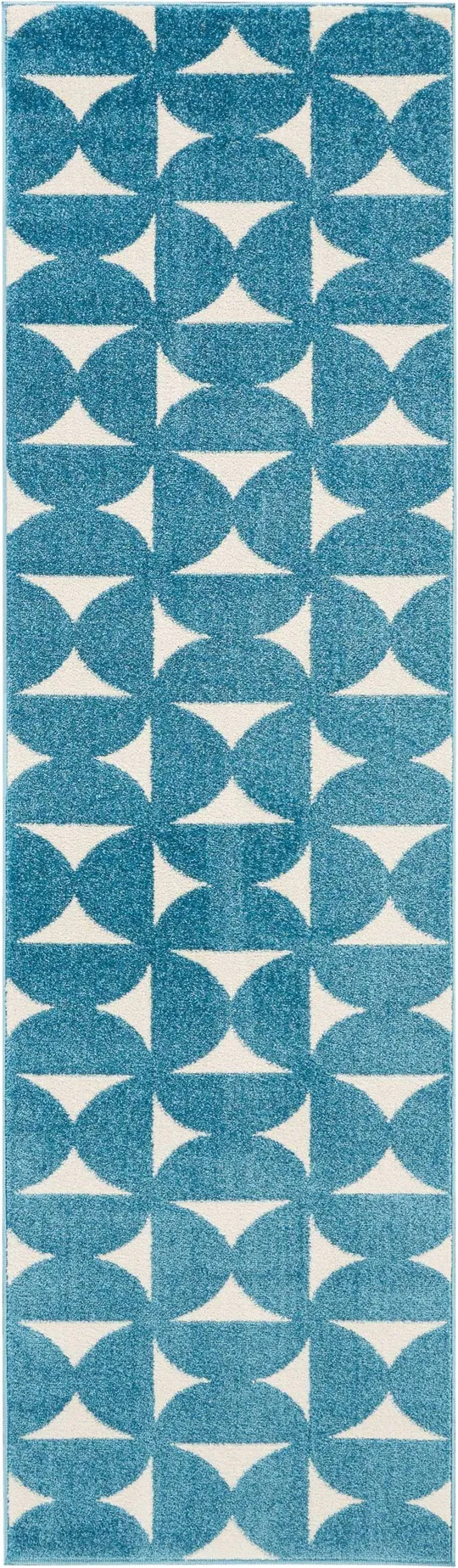 Nourison Harper DS301 Area Rug, Blue, 4& x 6&