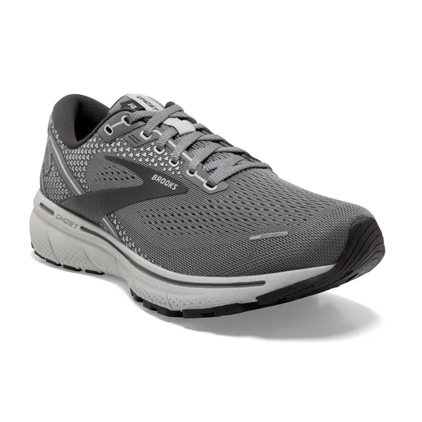 Brooks Men's Ghost 14 Grey/Alloy/Oyster - 12.5, B