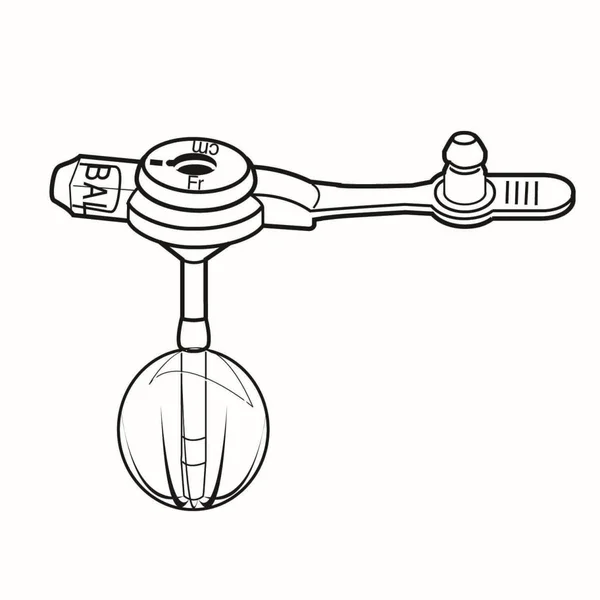 MIC-KEY Low-Profile Gastrostomy Feeding Tube, 24 FR, 2.0 cm