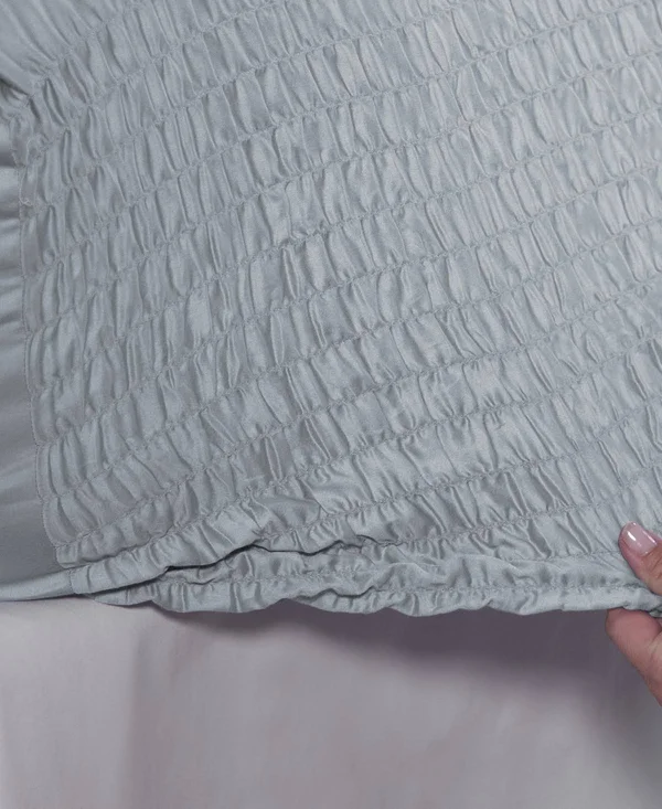 Bed Tite 300-Thread-Count Cotton California King Sheet Set in Burgundy