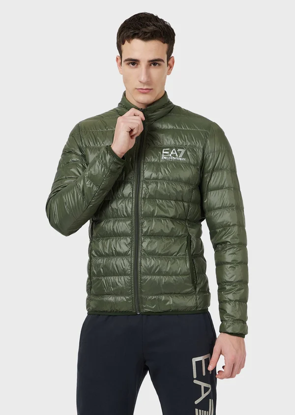 EA7 Quilted Jacket - Green - Casual Jackets