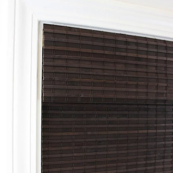 Radiance Cordless Espresso Roman Shade - 31x48
