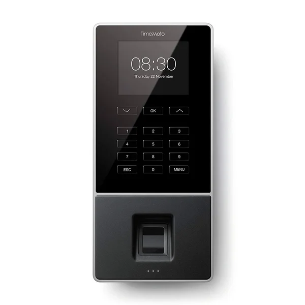 TimeMoto TM-626 - Clocking in System with Fingerprint and RFID Reader for Up to 200 Users - Including Employee Management Softwa