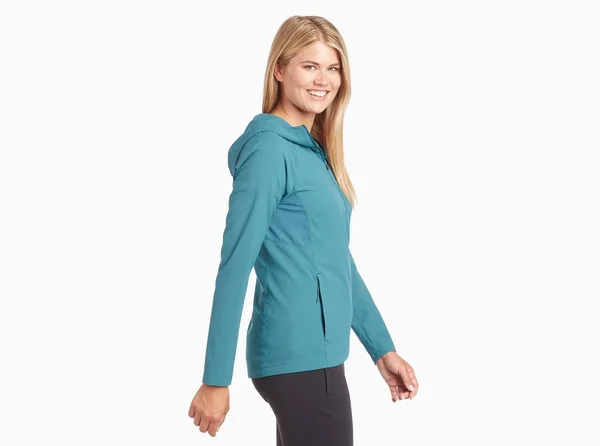 Kuhl Bandita 1/2 Zip Pullover Women's, Lagoon, Size S