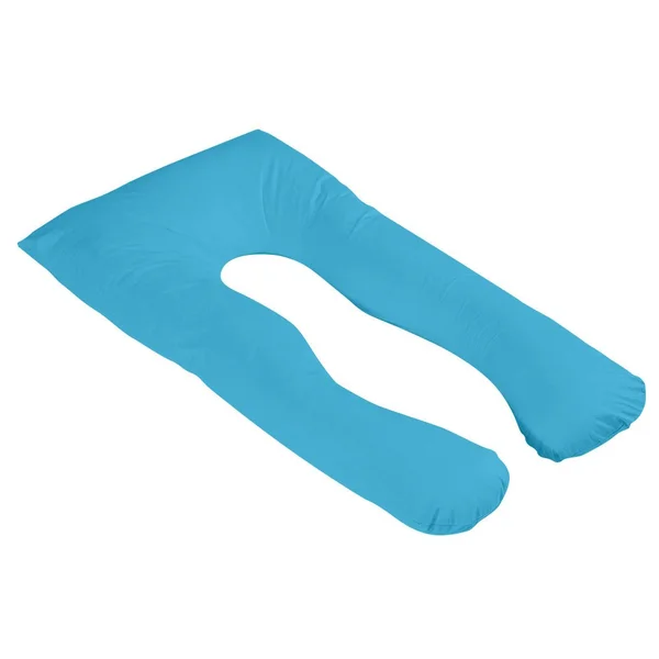 Maternity Pregnancy Nursing Sleeping Body Pillow, Teal