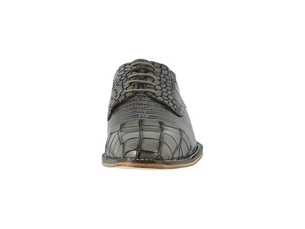 Stacy Adams Talarico Leather Sole Cap Toe Oxford Gray, Men's, Size: 8