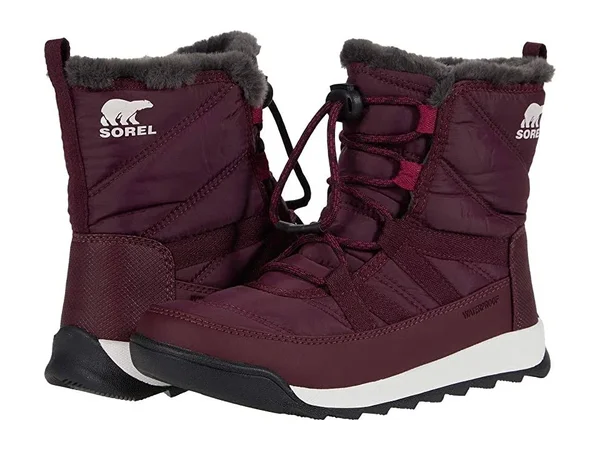 Sorel Youth Whitney II Short Lace Boot Size 1 - Purple