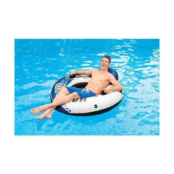Intex River Run I Inflatable Water Floating Tubes - 2 Pack
