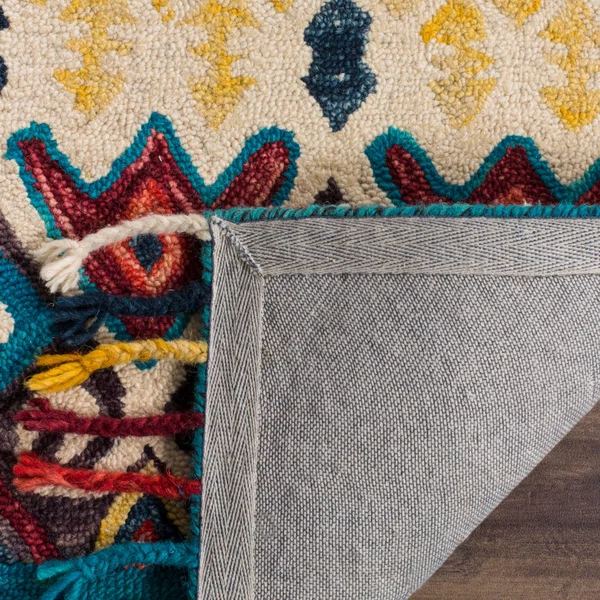 Safavieh Aspen Blue/Red 6 ft. x 9 ft. Area Rug