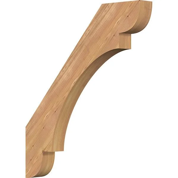 3 1/2x22W x 30x22D x 34x22H Olympic Smooth Brace - Western Red Cedar