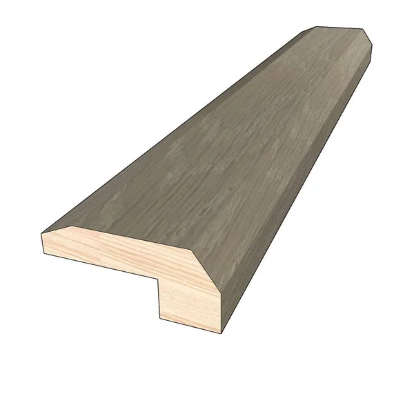 Hydri-HDPC 2-in x 78-in Abalone Wood Floor Threshold in White - M279BW1TH