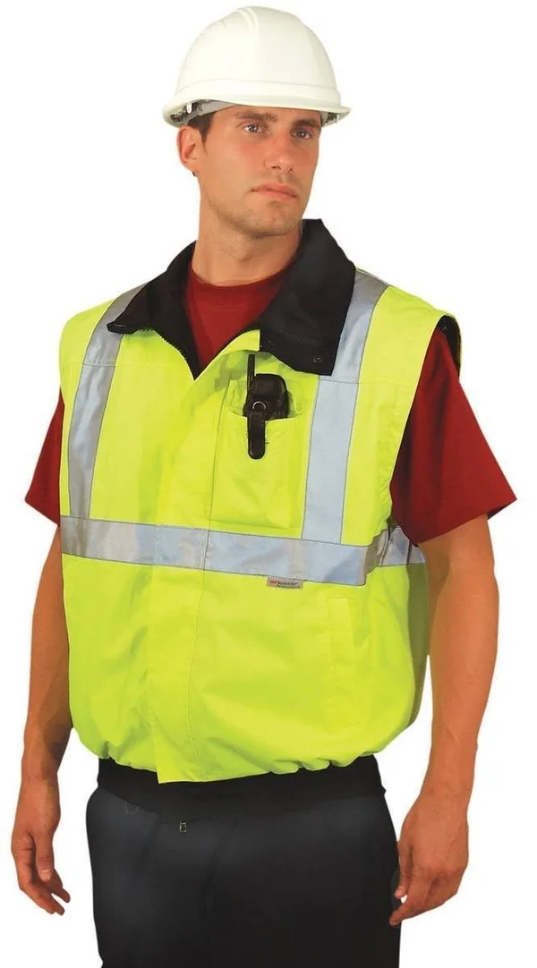 Occunomix Polyester Bomber Jacket Medium Yellow