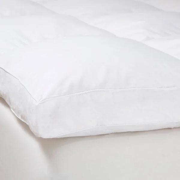 Duck Feather 2x22 Gusset Mattress Topper (Queen) White - Yorkshire Home