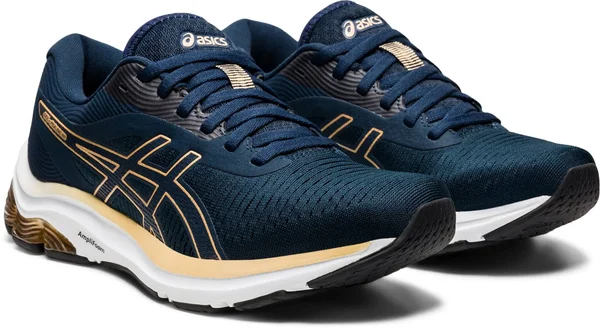 Asics Gel Pulse 12 Womens Running Shoes - Navy-7.5