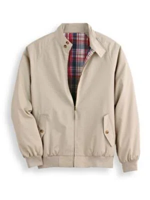John Blair Men's Poplin Jacket - Stone Grey XL