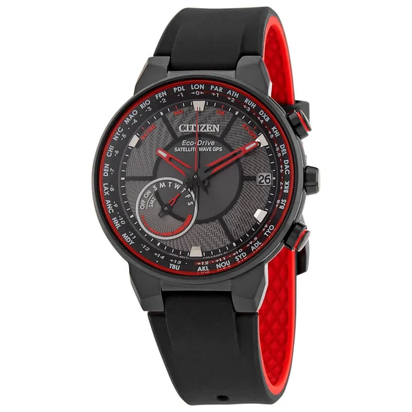 Citizen CC3079-11E Satellite Wave GPS Black Rubber Men's Eco-Drive Watch