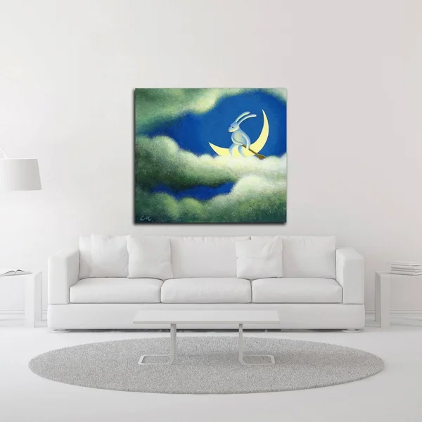 Tangletown Fine Art 16x22 x 18x22 The Traveler by Chris Miles Print on Canvas