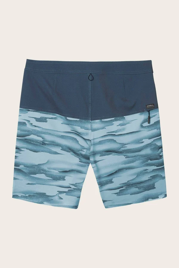O&Neill Hyperfreak Nomad 19x22 Boardshorts Men's Light Blue - 34