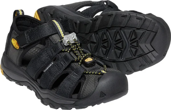 Keen Newport Neo H2 Y - Black/Keen Yellow - Sandals 5