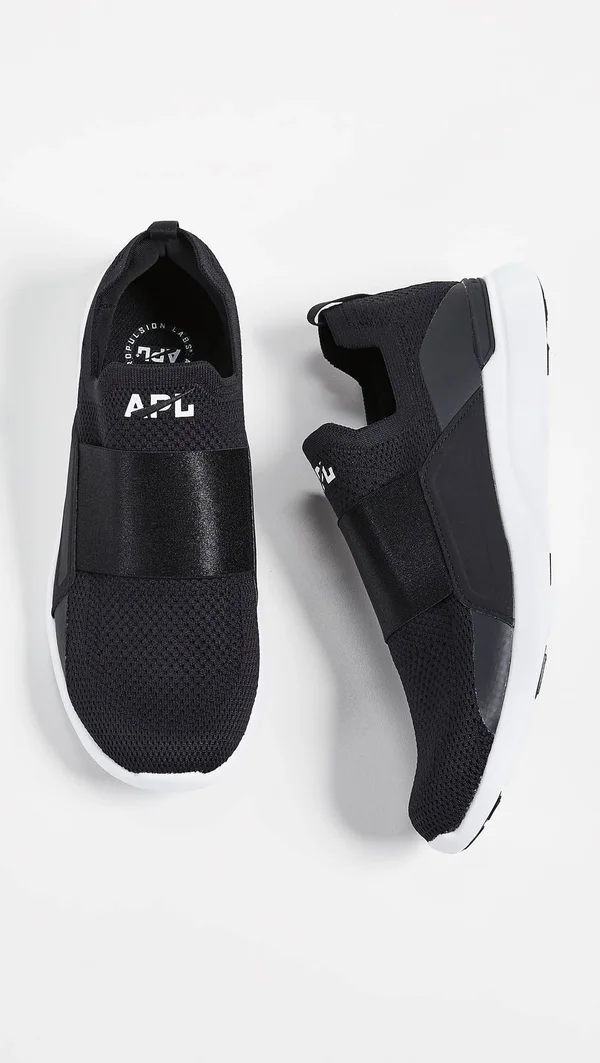 APL Men's Techloom Bliss Black/White Shoes in Size 11.5, Athletic Propulsion Labs