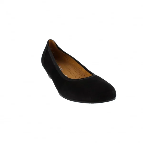 Gabor Chester Womens Wedge Pumps Black Suede 02-690-47 5.5 UK