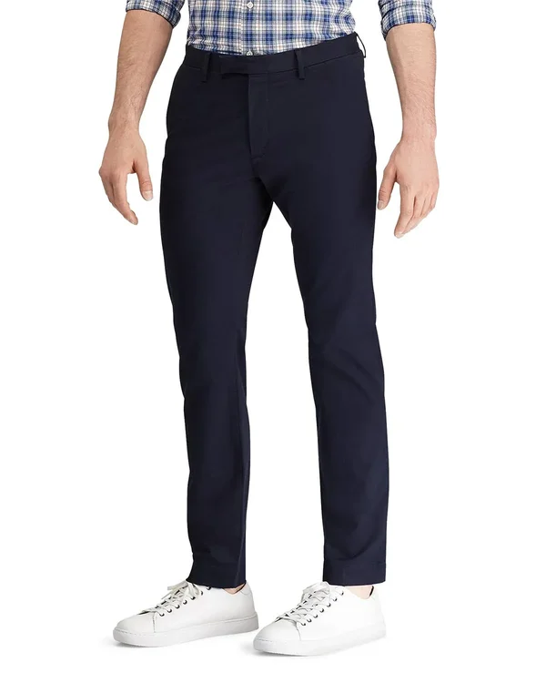 Polo Ralph Lauren Men's Stretch Slim Fit Chinos - Blue - Size 40x32