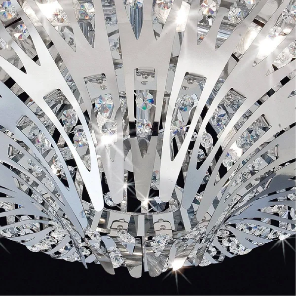 Eurofase Lighting 26328-010 Monica Flush Mount Light - Chrome