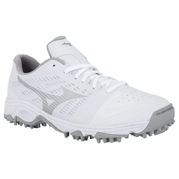 Mizuno Men's Ambition All Surface Low Turf Shoe - White - 10