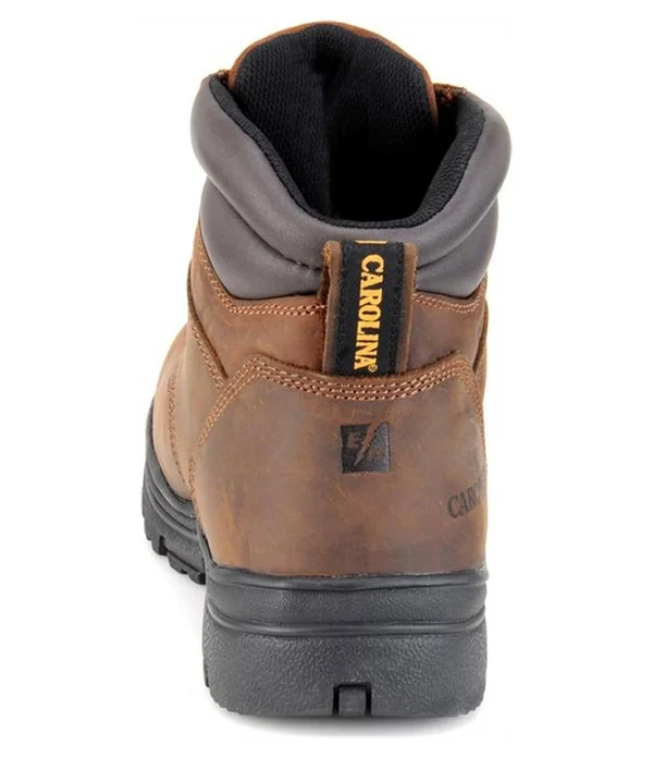 Carolina Men's 6x22 Brown Waterproof Work Boots - Steel Toe