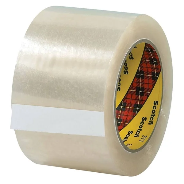 Box Partner T905311 3 in. x 110 yds. Clear 3M- 311 Carton Sealing Tape