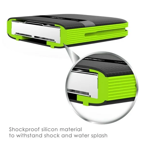 Silicon Power 1TB Black Rugged Portable External Hard Drive Armor A60, Shockproof USB 3.0 for PC, Mac, Xbox and PS4