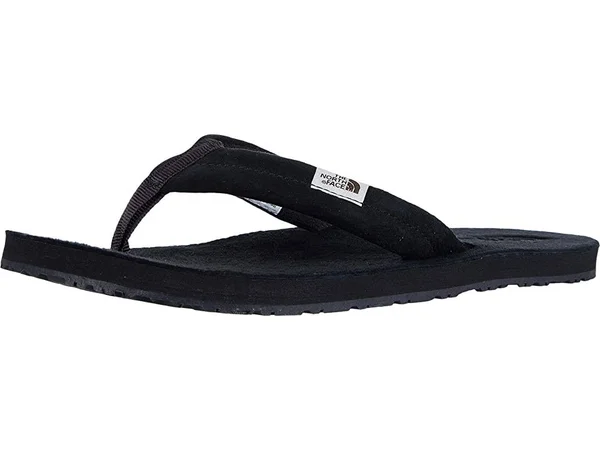 The North Face Base Camp Leather Flip-Flop 6 Women's Black