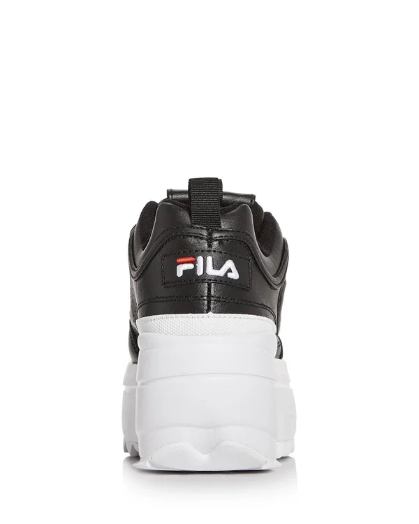 Fila Women's Disruptor II Wedge &Black - White&