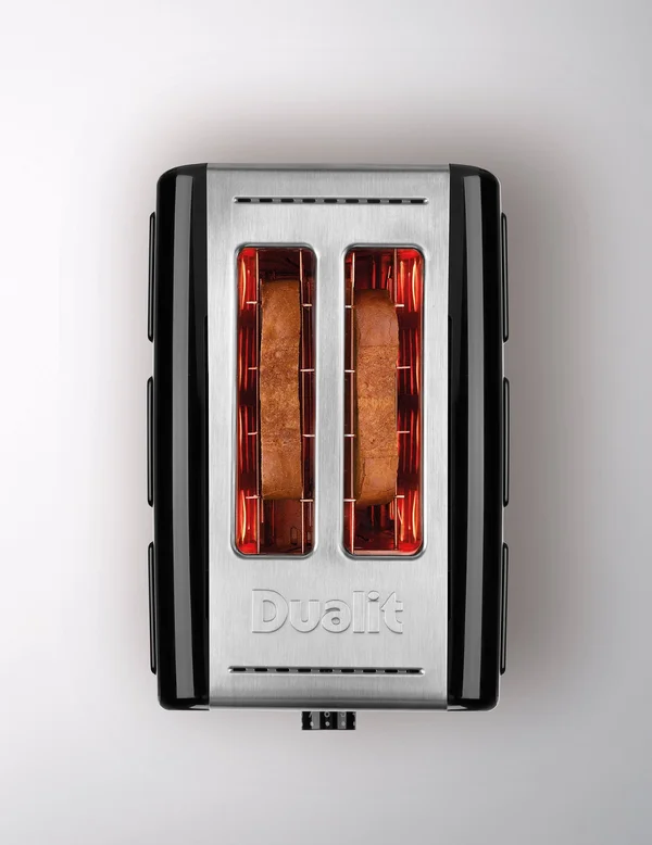 Dualit 2-Slice Studio Toaster - Finish: White/Gray