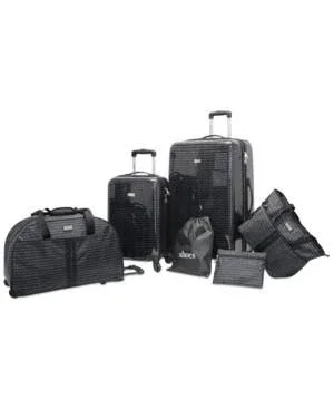 Steve Madden Signature 6-Pc. Luggage Set 6504268 - One Size - Pink