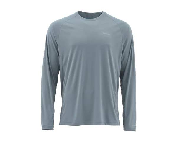 Simms Fog Solarflex Crewneck Shirt - Solid