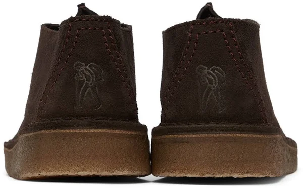 Clarks Originals Brown Suede Desert Trek Derbys