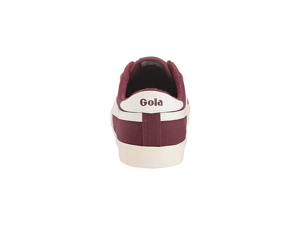 Gola Men's Tennis Mark Cox Sneakers, 10, Burgundy/Off White