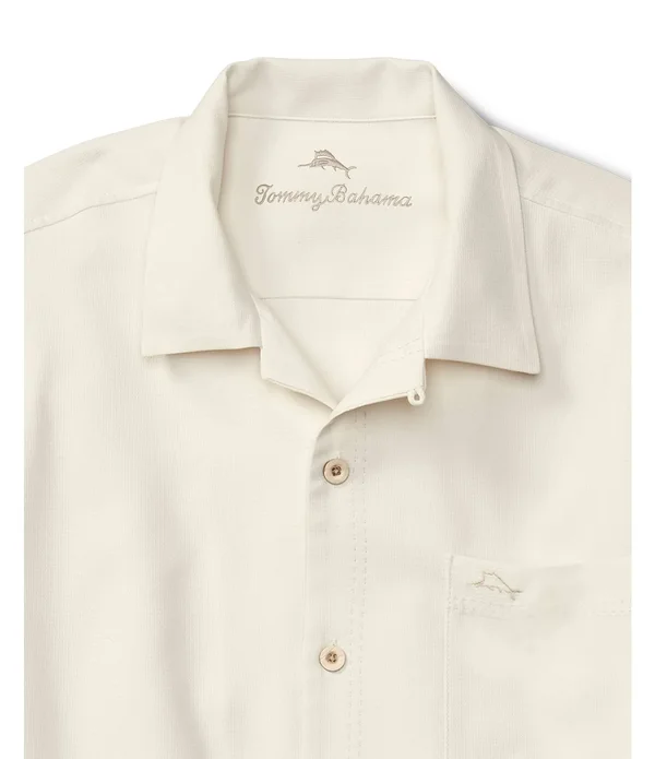 Tommy Bahama Royal Bermuda Camp Shirt Men's Clothing Navy : XL