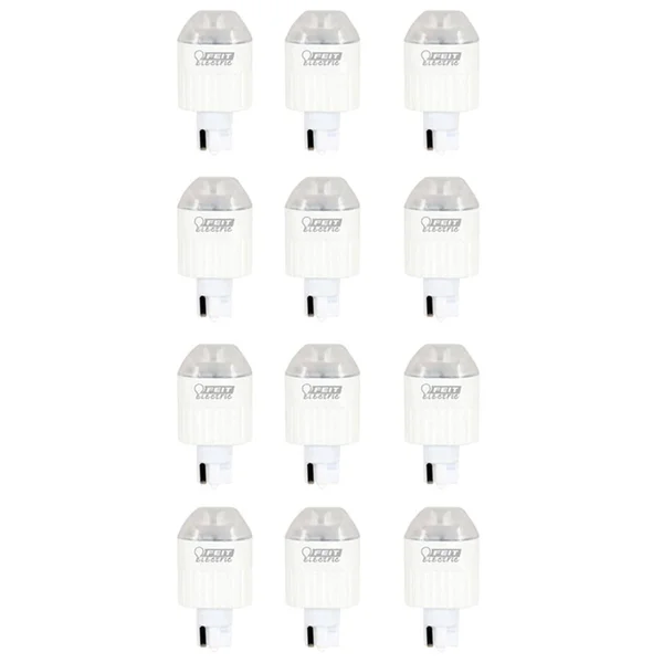 Feit Electric 20-Watt Equivalent Warm White T5 LED Wedge Base 12-Volt Landscape Gardening Light Bulb (12-Pack)