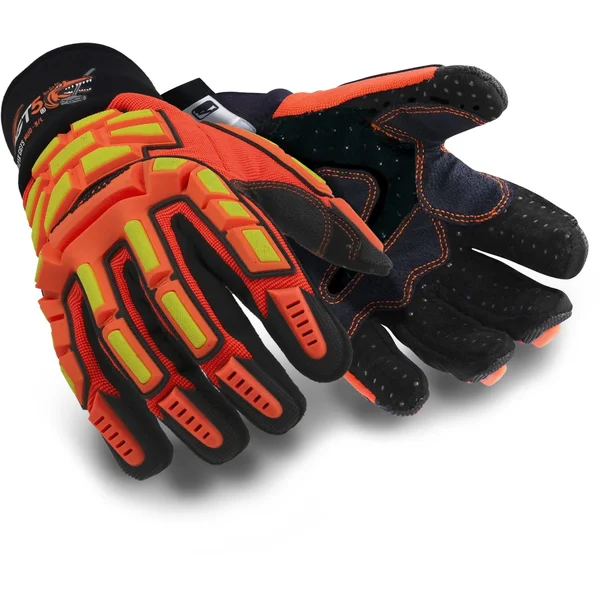 HexArmor Yellow/Orange Cut Resistant Gloves M