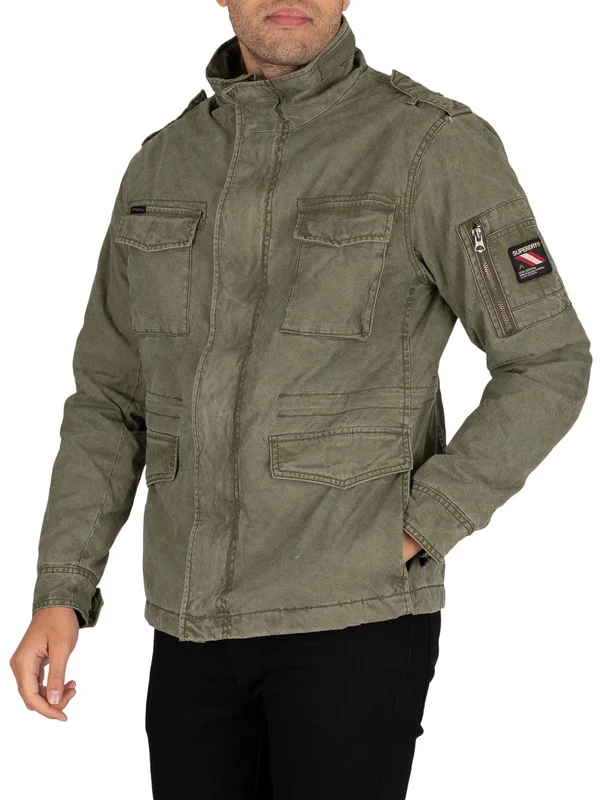 Superdry - M5010351A - Green - M