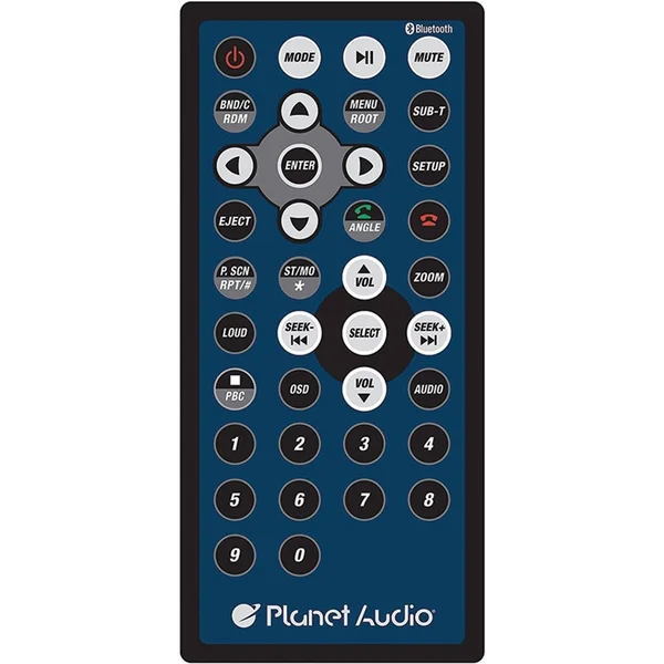 Planet Audio P9628b 6.2x22 Double-din In-dash Touchscreen DVD Receiver With Bluetooth