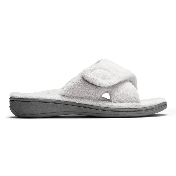 Vionic Women's Relax Slippers - Light Grey 6